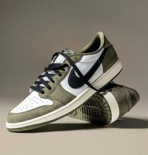 Nike Air Jordan 1 Low Medium Olive
