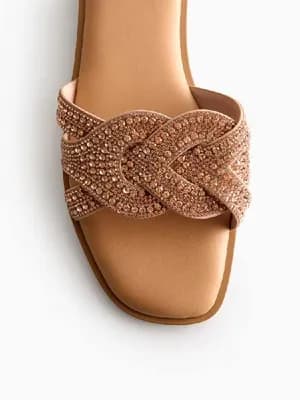 Primark diamanté mule sandals