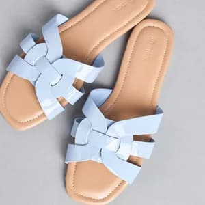 MAX slip on flat sandals