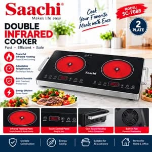 Saachi Double Infrared Cooker SC-7088