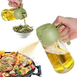 2in1 Oil Spray and Dispenser Bottle 600ml