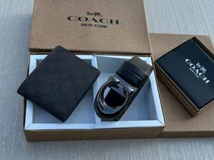 Coach Wallet and Belt