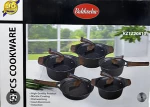 Bakhsehie 10 pcs Granite cookware set