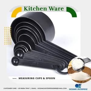 Inditradition 8 Piece Measuring Cup & Spoon