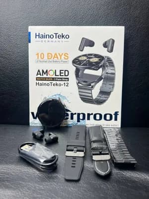 Haino Teko-12 Smart Watch Earbuds