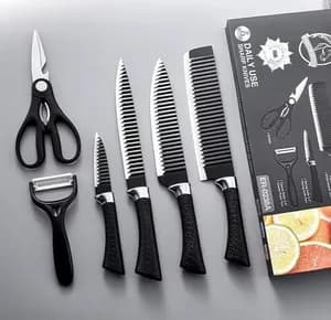 6Pcs Daily Use Sharp Knife Set