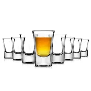 12-Piece High-Grade Glass Shot Glass Set