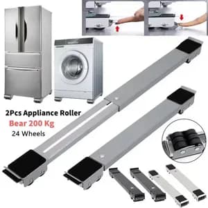Adjustable Moving Roller Wheels Stand with Brake