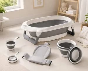 Foldable Baby Bath Tub