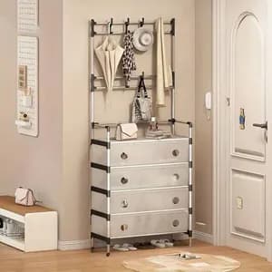 Multifunctional Storage Rack for Shoes and Hats