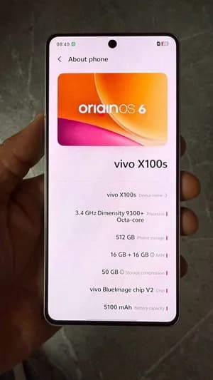 Vivo X100s 512GB 16GB RAM