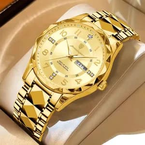 POEDAGAR Men's Fashion Watch 3ATM