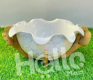 Decorative Food Mixing Serving Bowl