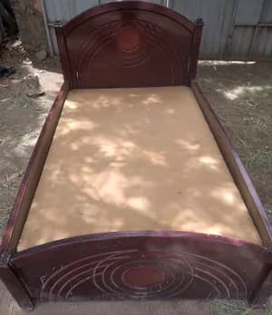 Modern Wooden Single Bed