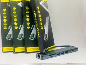 USB-C 8-in-1 Multifunctional Adapter