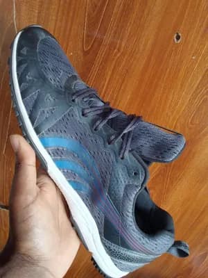 Gray Mesh Athletic Sneaker
