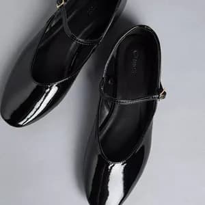 MAX plain ballerina 39 Black