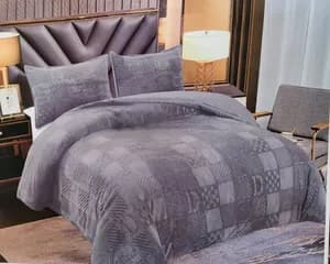 Sherpa Fleece Comforter Set