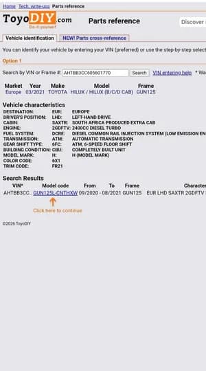 Toyota Hilux Extra Cab 2021 2.4L