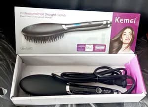 Kemei Hair Straightening Brush KM-1320