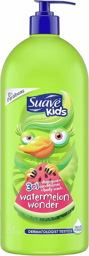 Suave 3 in 1 Shampoo Conditioner Body Wash