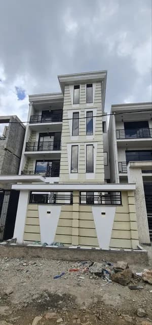 Modern G+3 Residential House in Ayat