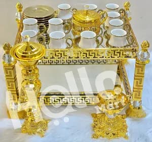 Coffee Tray Set with Jebena Holder