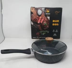 Momcoc Deep Fry Pan with Lid