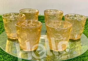 6-Piece Quality Decorative Glass Set