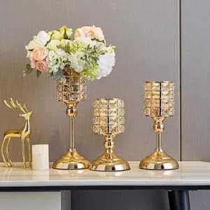 Decorative Triple Candle Holder