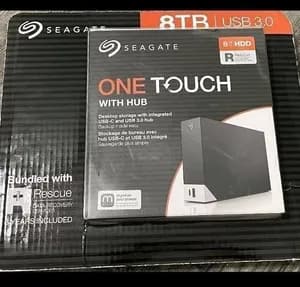 Seagate One Touch 8TB External Hard Disk