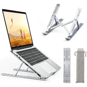Foldable Height Adjustable Metal Frame Laptop Stand