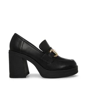 Bamboo chunky platform loafers