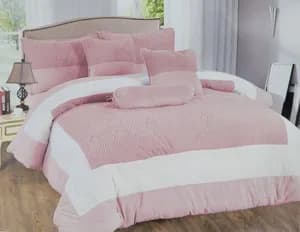 Seven (7) Pcs Comforter set