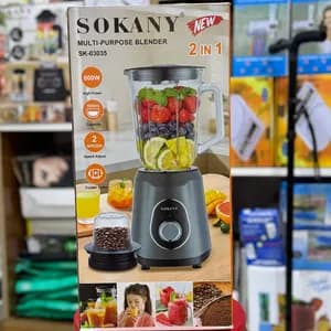 Sokany 2 in 1 Multi Purpose Blender 800W