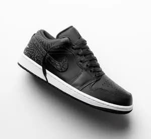 Nike Air Jordan 1 Low Black Elephant