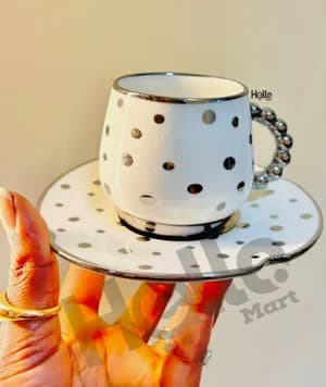 Decorative Coffee Cup Set 6 Pieces