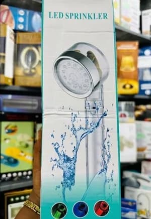 LED Hydro-Powered Shower Head