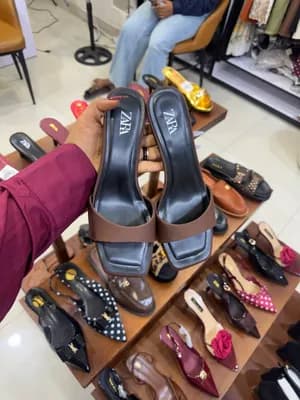 Zara Women's Heeled Sandals Size 38 40