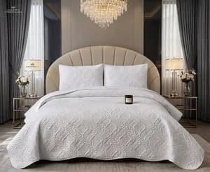 Cotton Bed Spread Set 2.30x2.50m