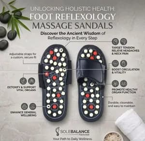 Reflexology Foot Massage Sandals
