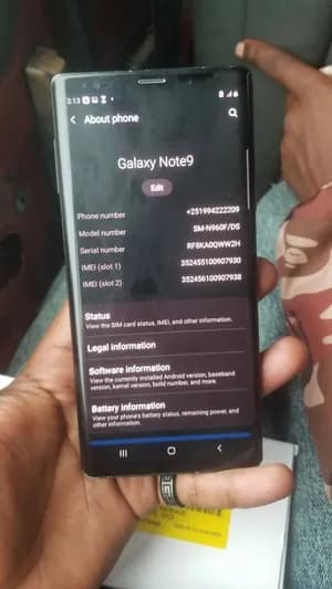 Samsung Galaxy Note 9 128GB