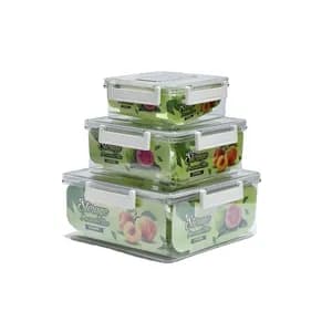 3pcs fridge organizer boxes
