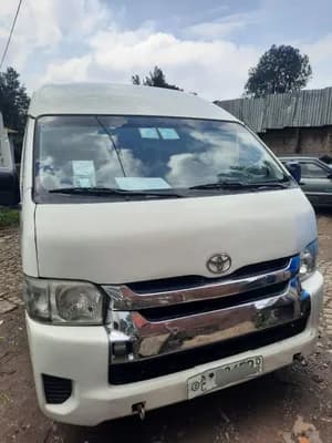 Toyota Hiace Highroof 2016 Manual