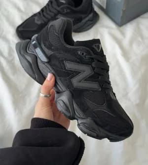 New Balance 9060 Triple Black Sneakers