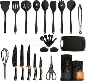 25-Piece Silicone Kitchenware Set