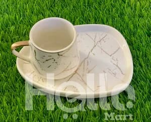 Marble Coffee Cup Set 6 Pieces