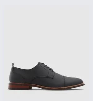 Classic Black Derby Shoes
