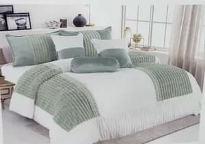 Seven (7) Pcs Comforter set
