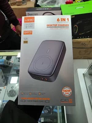 LDNIO Q4010 6-in-1 Desktop Charger